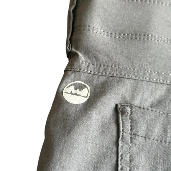 WRANGLER SHORTS MEN’S GRAY ELASTIC STRETCH HIKER SZ 42 - Picture 5 of 15